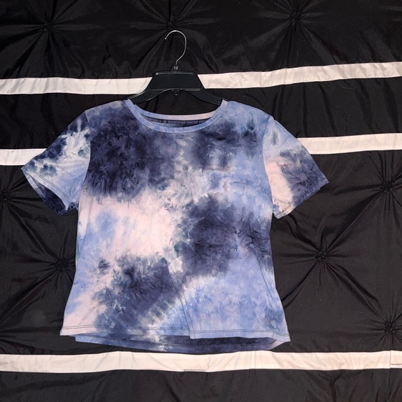 Blue Tie-Dye T-Shirt - Picture 1 of 2